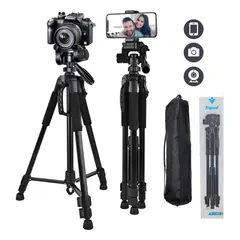 GENERICO - Trípode Soporte Para Celular Cámara Proyector Aluminio 166 cm