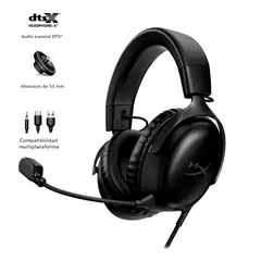 HYPERX - Audifonos Cloud III Negro 727A8AA