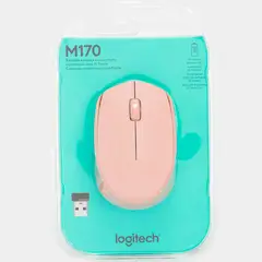 LOGITECH - MOUSE M170 WIRELESS ROSE