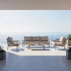 ROSEN - SET LIVING DE TERRAZA TALE 4 PIEZAS