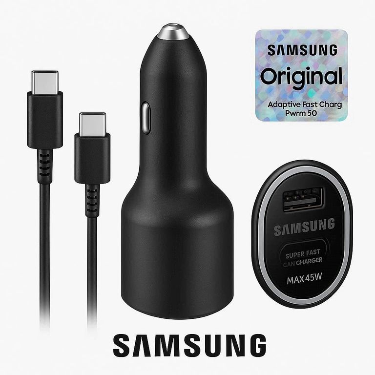 CAR CHARGER SAMSUNG 45 WATTS NEGRO