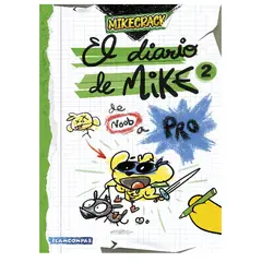 DISNEY CLASICOS - LIBRO De noob a pro. El diario de Mike. 2