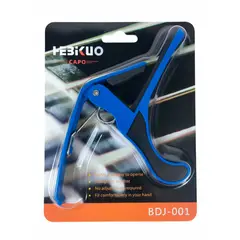 HEBIKUO - Capotraste para guitarra clásica nylon - BDJ001 color AZUL
