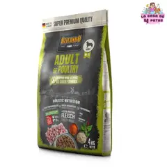 GENERICO - Alimento Belcando sin cereales de 4kg para perros adultos razas medianas y grandes-mix ave