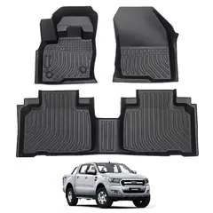 GENERICO - PISO 5D PARA FORD RANGER 2015-2021 - 5 ASIENTOS