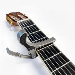 HEBIKUO - Capotraste para guitarra clásica nylon - BDJ001 color METAL