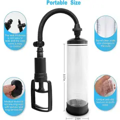 OEM - Bomba de Pene Manual para Ampliar el Pene Bomba de Vacío de Ampliación de Pene para Adultos
