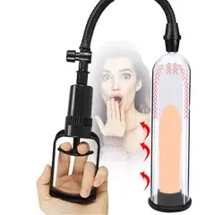 GENERICO - Bomba de Vacío para Pene Bomba Agrandamiento Hombres Aspiradora Manual Mejora Erección Masculina