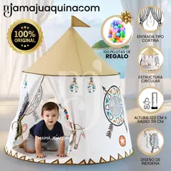 BABY - Tienda de juegos Plegable «BABY INDI» Edición Limitada Beige