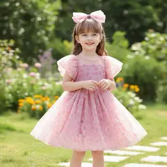 GENERICO - VESTIDO DE NIÑA BEBE ELEGANTE