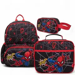 PORTA - TRI PACK MOCHILA BLACK RED TED