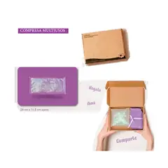 GENERICO - Compresa Multiusos de Gel Diseñada para Terapia de Frío y Calor