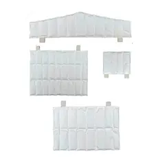 GENERICO - Juego de Compresas Húmedo-Calientes Rellenas de Bentonita