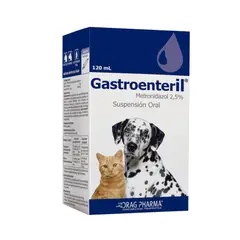 Dragpharma - Gastroenteril Suspensión Oral Metronidazol 2.5% 120 ml