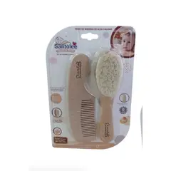 SANTOLEE - CEPILLO Y PEINE DE ALTA CALIDAD