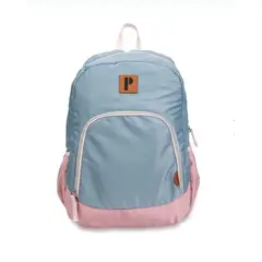 PORTA - MOCHILA LEYLA CELESTE - ROSADO