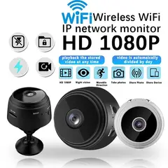 OEM - Cámara Espia Cámara Mini WiFi 1080P HD Grabadora De Voz Vigilancia Inalámbrica