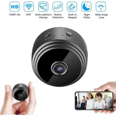 OEM - Mini Camara Espia Oculta Videocámara 1080P HD WiFi Cámara Vigilancia Visión Nocturna Infrarroja