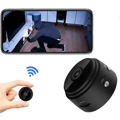 OEM - Mini Camara Espia Oculta Videocámara 1080P HD WiFi Cámara Vigilancia Visión Nocturna Infrarroja