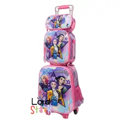 GENERICO - MOCHILA KPOP SET DE 3 PIEZAS CON BRILLOS