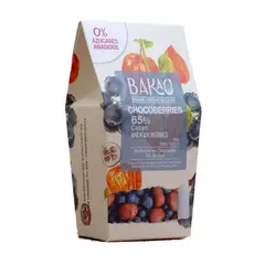 BAKAU - Berries Cubiertas en Chocolate Zero Azúcar 65% Caco x 100g