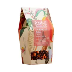BAKAU - Nibs de Cacao Cubiertos en 3 Chocolates Negro con Leche y Blanco x 100g