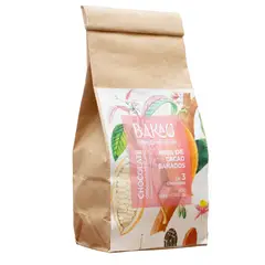 BAKAU - Nibs de Cacao Cubiertos en 3 Chocolates Negro con Leche y Blanco x 500g