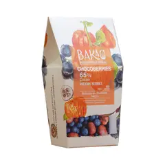 BAKAU - Berries Cubiertas en Chocolate 65% Cacao x 100g
