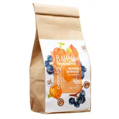 BAKAU - Berries Cubiertas en Chocolate 65% Cacao x 500g