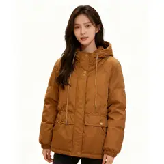 LABERINTO - Casaca Juls Drill Salmón