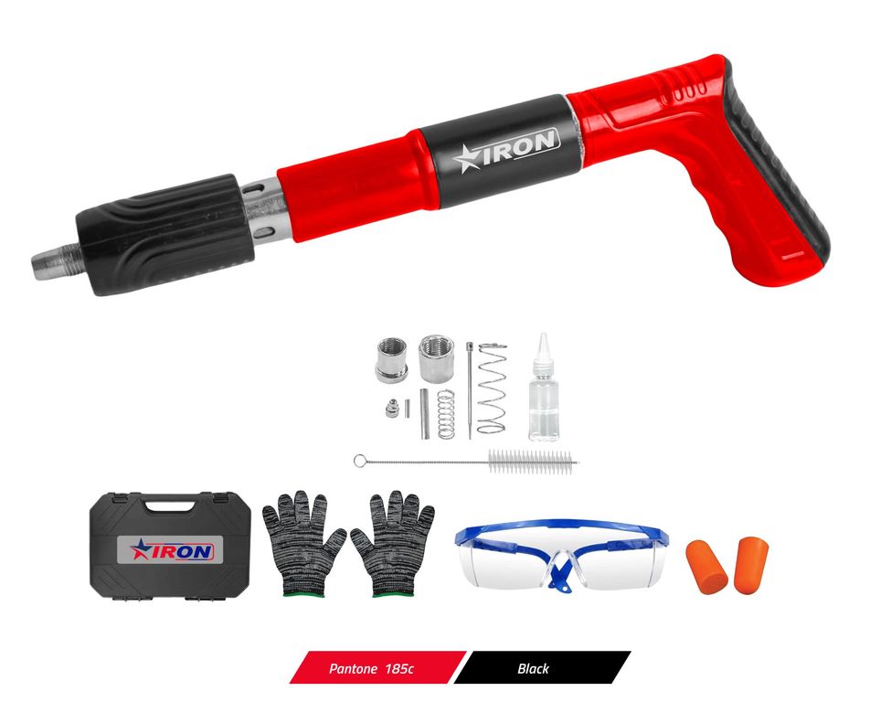 Mini Pistola de Clavos mini clavadora para hormigón - SUPERIOR - IRON