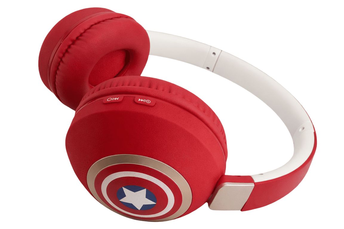 Audífono Inalámbrico Marvel Luminous Capitán America Tipo Vincha