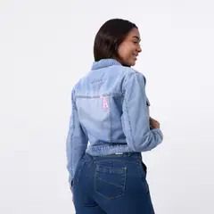 MACHINE - CASACA DI25ADREANNE DENIM RIGIDO