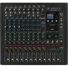 MACKIE - Mezcladora Analógica Onyx12Multi-Track USB