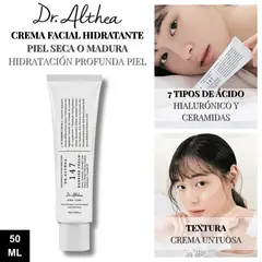 DR ALTHEA - Crema Facial Hidratante Piel Seca o Madura - 147 Barrier Cream 50ml