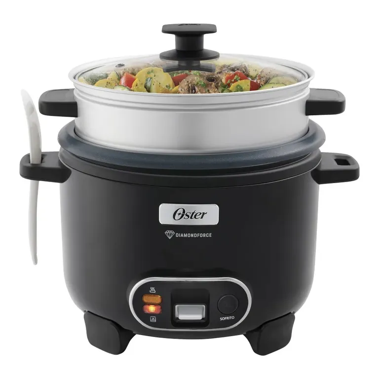 Olla CKSTRC10DFBLK-053 Arrocera Multiusos 1.8 Litros Negro