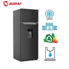 MIRAY - Refrigeradora 211 LITROS RM-211HD Black Inox
