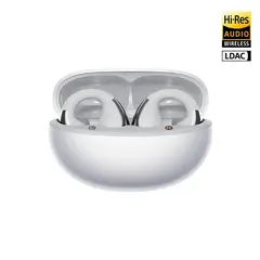 QCY - Audífonos Crossky Open Ear C30S Hi-Res Audio con LDAC Bluetooth 6.0 - Blanco