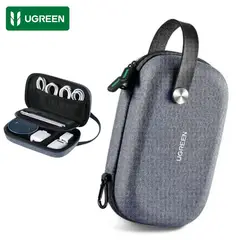 UGREEN - Estuche Rigido Organizador Power Bank Portátil Cables Cargador