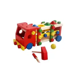 GENERICO - Camión Didáctico Madera Armable Carrito