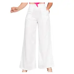 GENERICO - Pantalón Lino Pinzas Faby Mujer