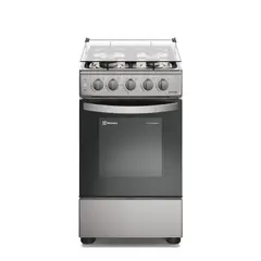 ELECTROLUX - Cocina 4 hornillas 50 cm Silver FE4XSR