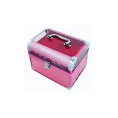 GENERICO - MALETÍN PORTACOSMETICOS TRANSPARENTE ELEGANTE