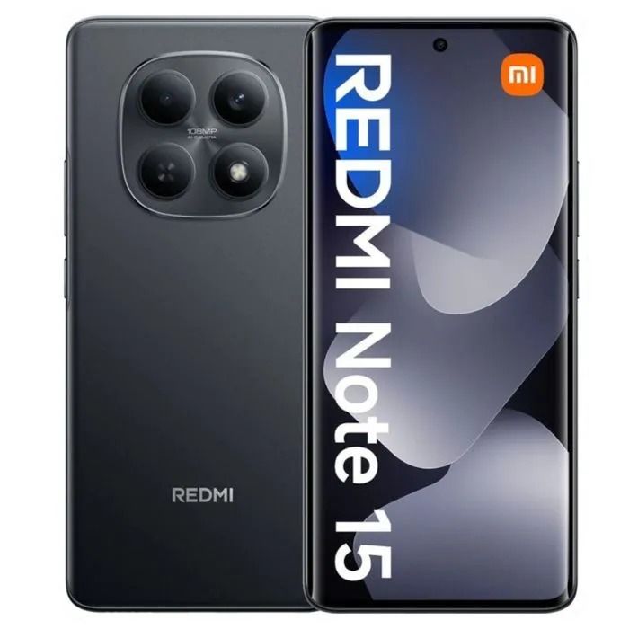 REDMI NOTE 15 - 4G LTE - 8GB RAM 256GB ROM NEGRO REGISTRADO