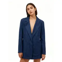 LABERINTO - Saco Piel De Durazno