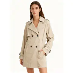 LABERINTO - Saco Flower Crema