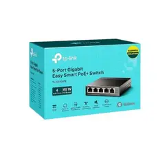 TP LINK - SWITCH TP-LINK SG105PE 5PTS GIGABIT POE