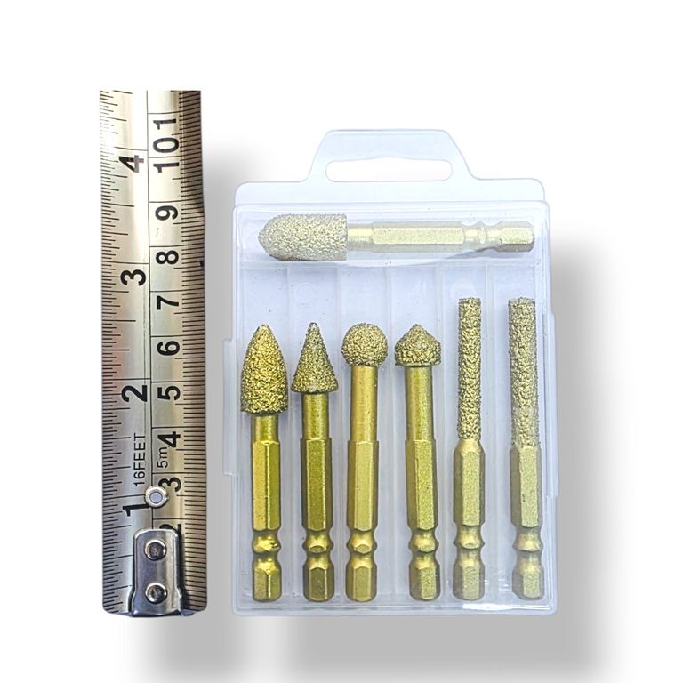 KIT DE PUNTAS FRESADORAS 7 PCS