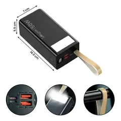 GENERICO - Cargador Portátil Con Puerto De Entrada Tipo C 50w De Potencia