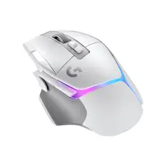 LOGITECH G - Mouse inalámbrico Logitech G502 X PLUS LIGHTSPEED RGB para juegos Blanco